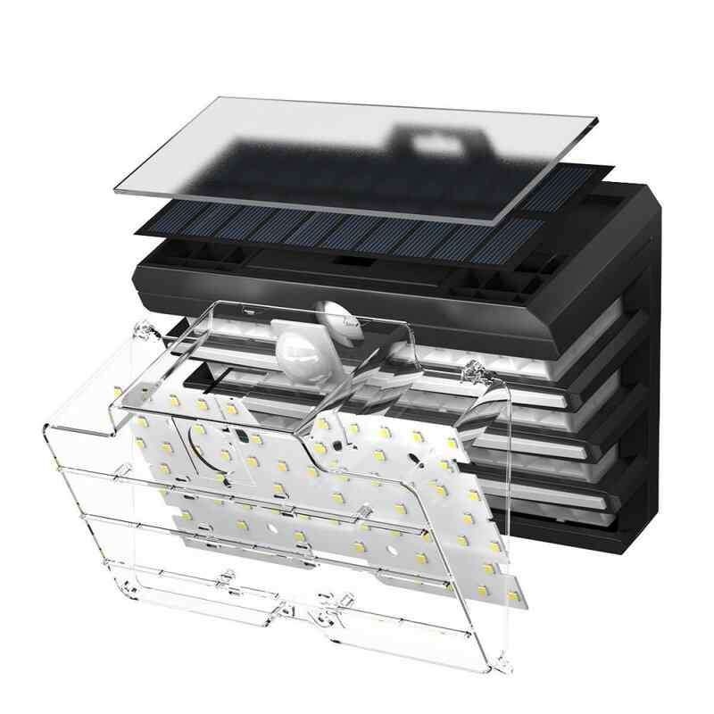 Външна-соларна-LED-лампа-за-стена-със-сензор-за-движение-Baseus-DGNEN-C01